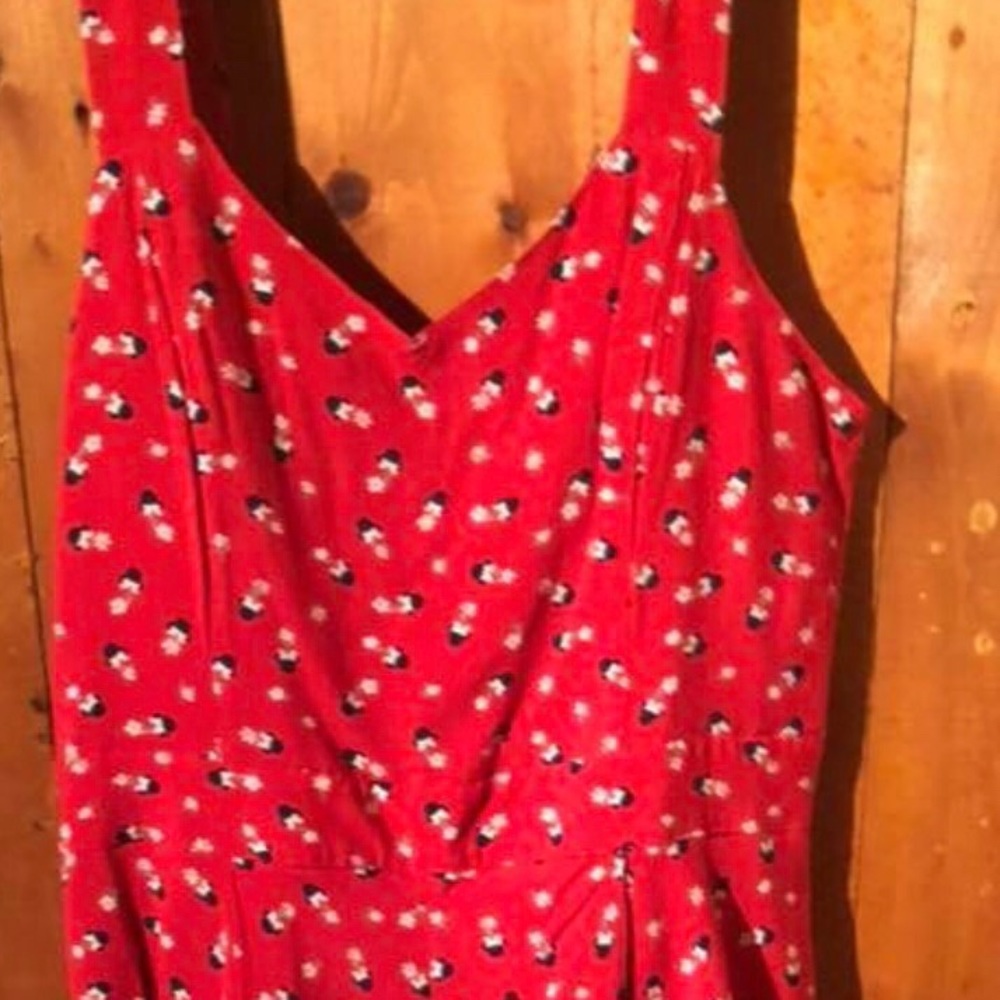 Disney Minnie Mouse Print Dress